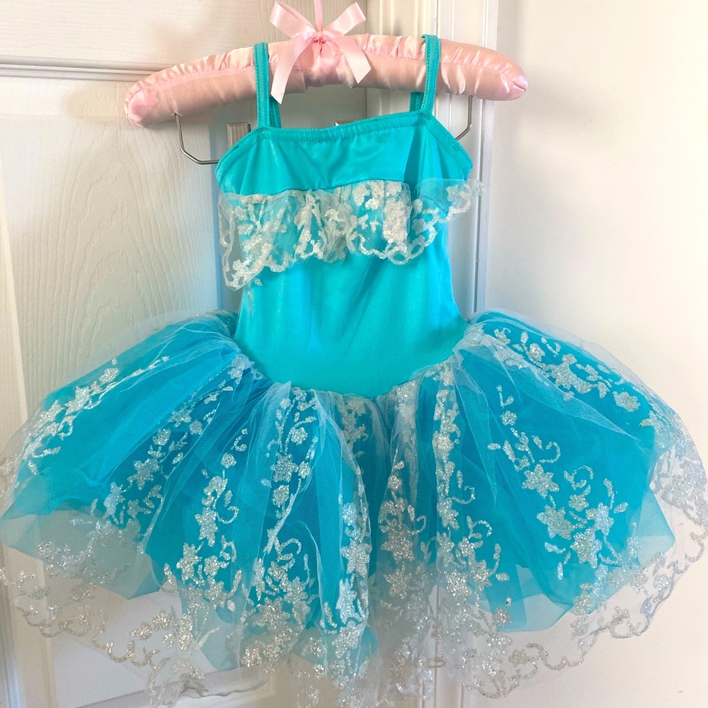 Girls ballerina recital dress